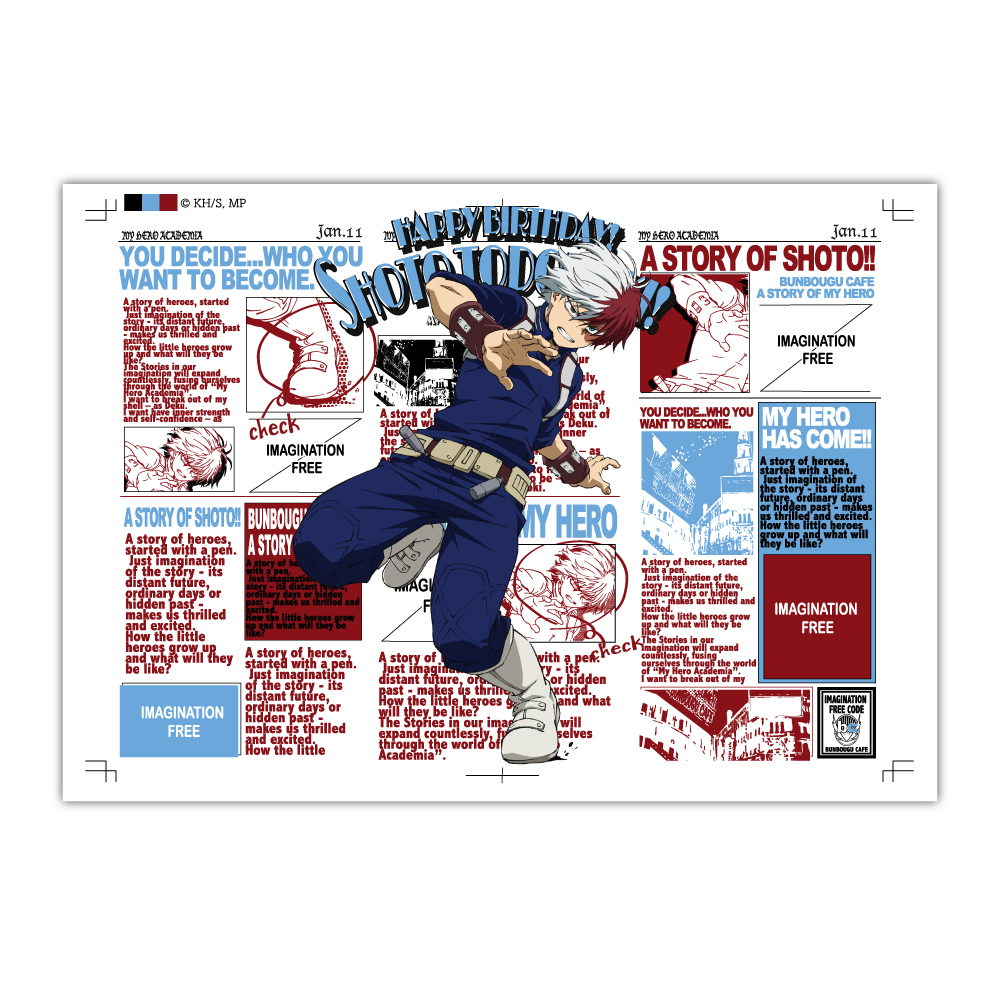 MHA】僕のヒーローアカデミア×文房具カフェ コラボカフェ開催