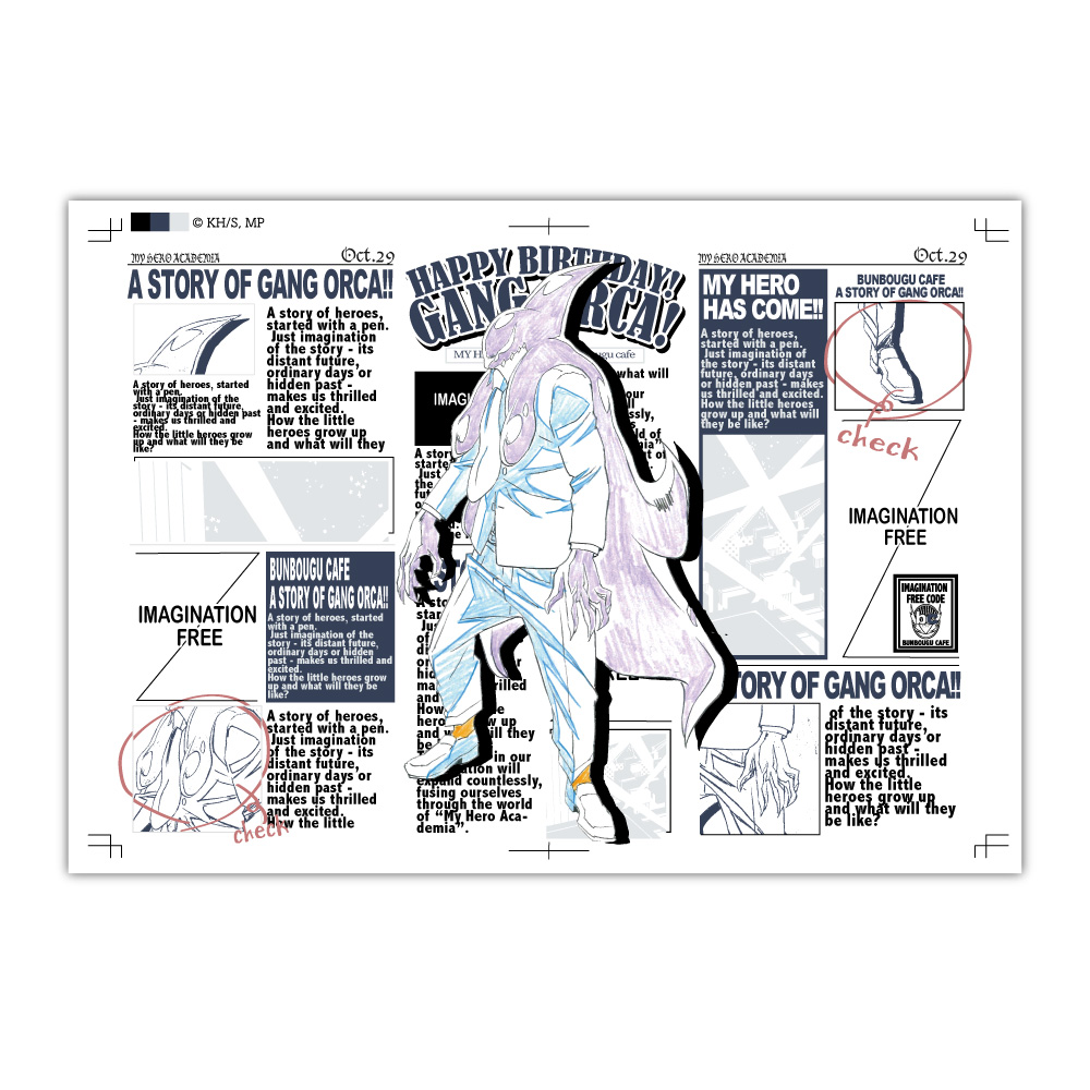 MHA】僕のヒーローアカデミア×文房具カフェ コラボカフェ開催記念特別