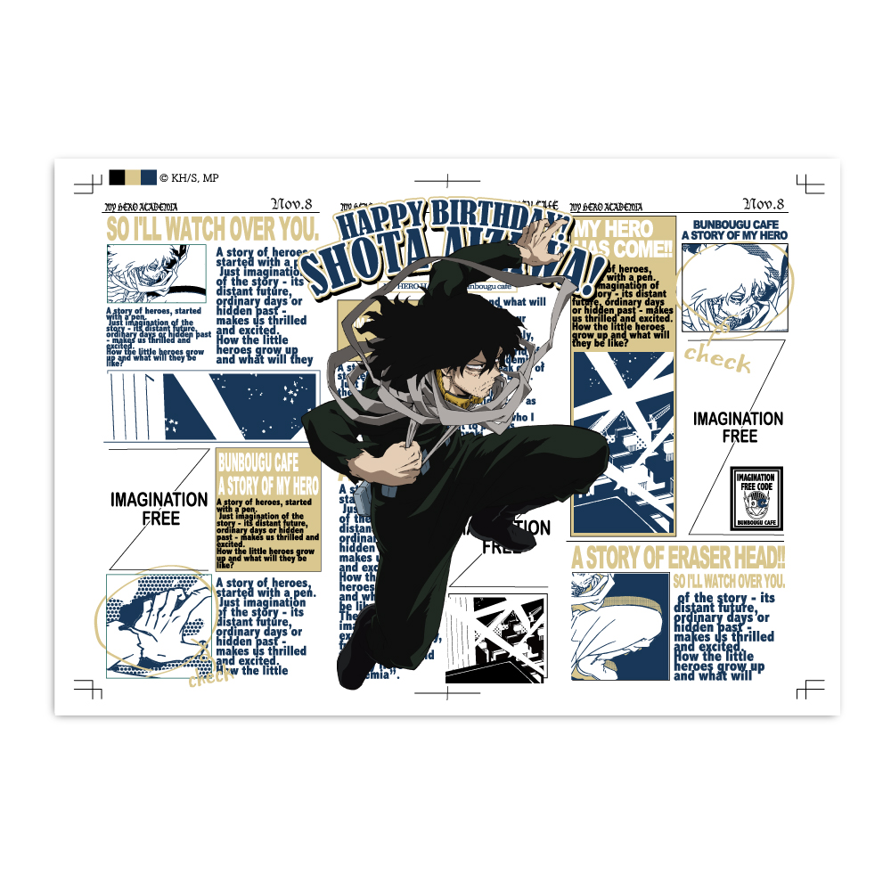 MHA】僕のヒーローアカデミア×文房具カフェ コラボカフェ開催