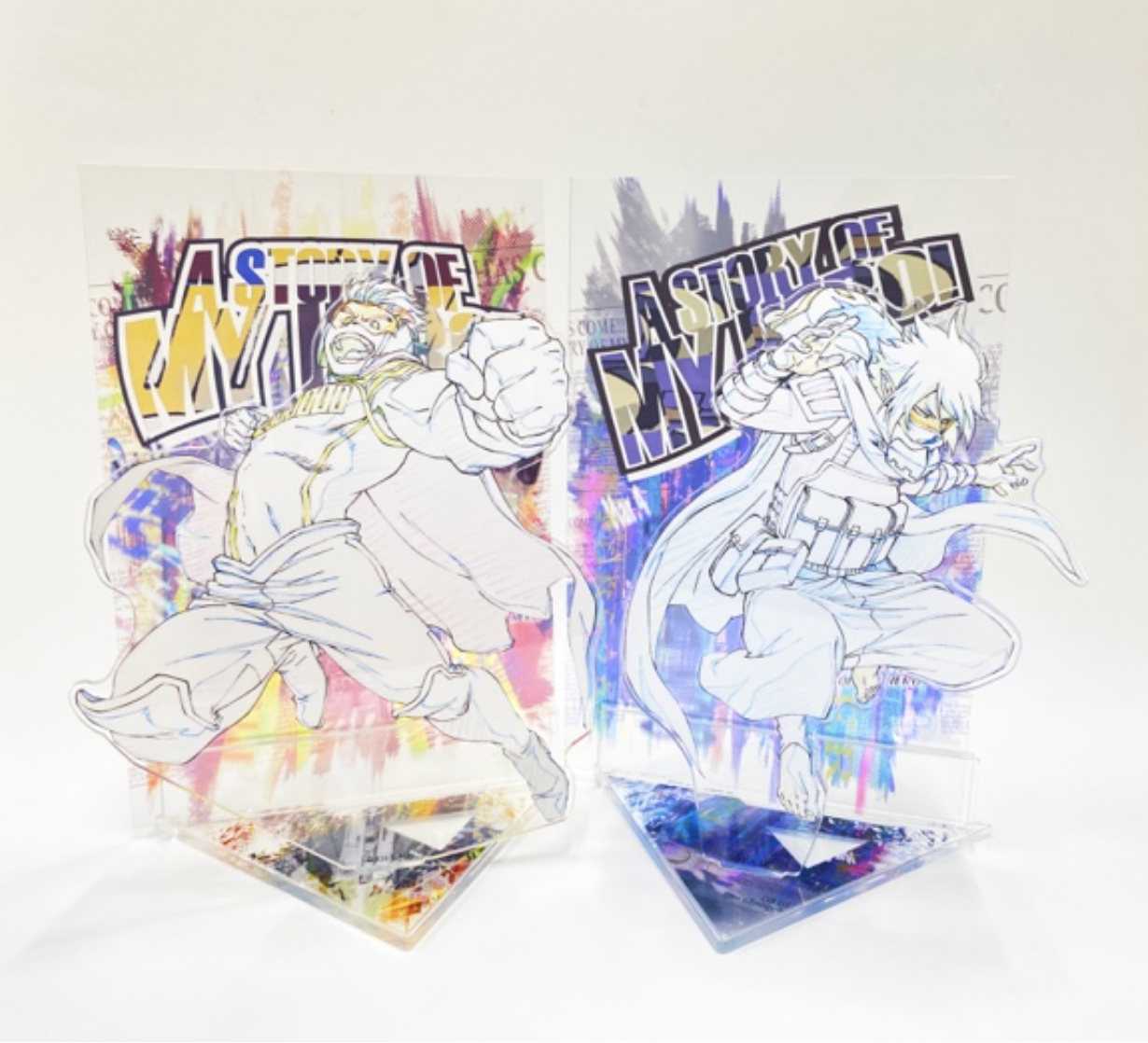 特集 Mha 30倍キャンペーン 僕のヒーローアカデミア 文房具カフェ アクリルスタンド 背景2 種付き