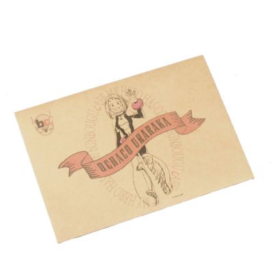 僕のヒーローアカデミア　キャラ封筒（3枚入り・同柄）　麗日お茶子