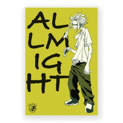 僕のヒーローアカデミア　ポストカード　オールマイト(トゥルーフォーム)
