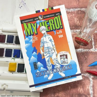僕のヒーローアカデミア 文房具カフェ ポストカード 17種セット② バラ売り❌ 僕のヒーローアカデミア アメコミ風ポストカード 轟焦凍 | 文房具