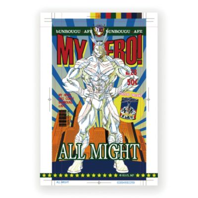 僕のヒーローアカデミア　アメコミ風A4クリアフォルダー　オールマイト