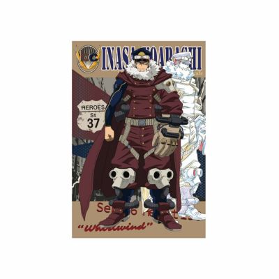 夜嵐イナサ　イナサ　缶バッジ　僕のヒーローアカデミア　ヒロアカ　受注生産 僕のヒーローアカデミア Vintage American Road Motif ポスト
