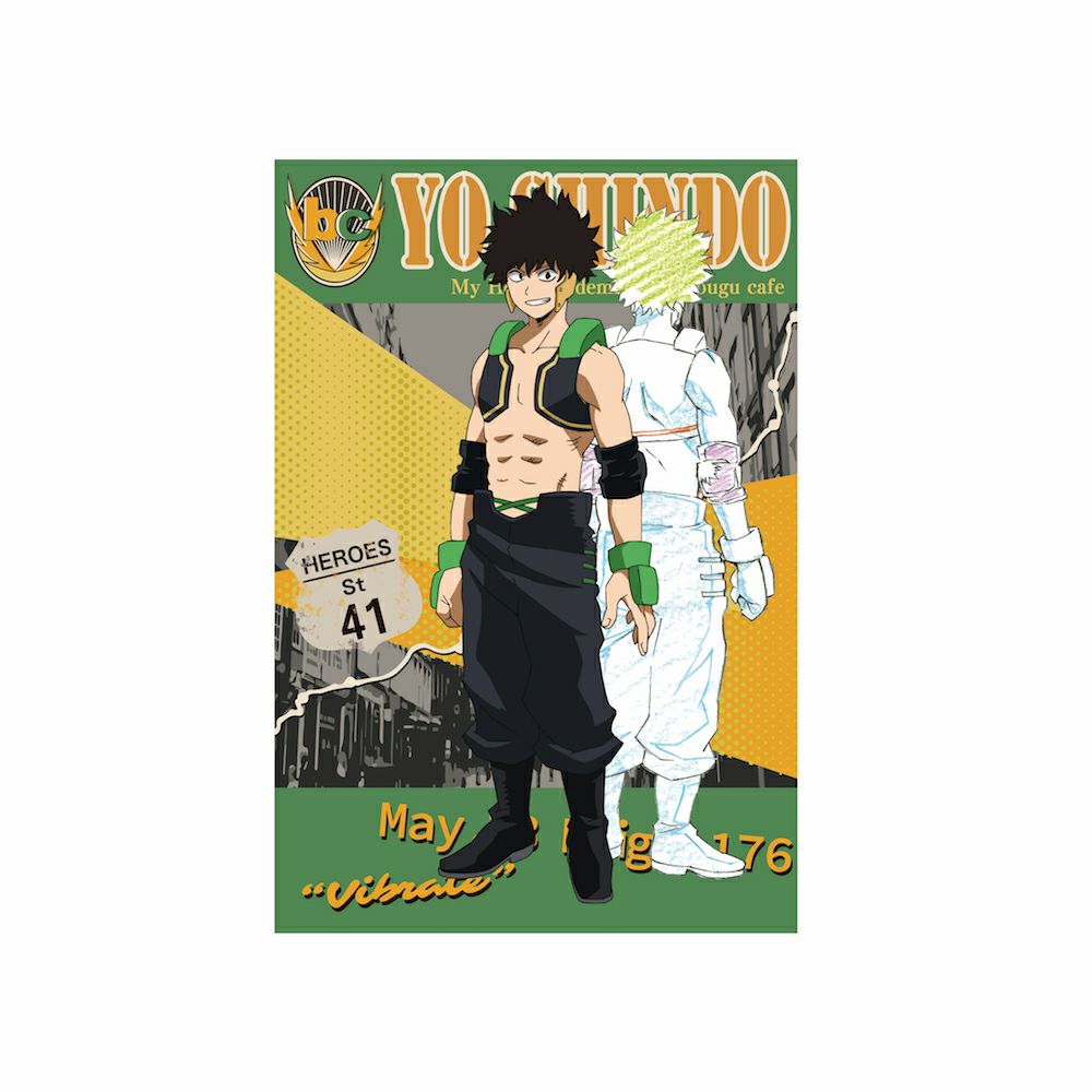 僕のヒーローアカデミア Vintage American Road Motif ポストカード 真堂揺 文房具カフェオンラインストア