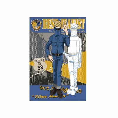 僕のヒーローアカデミア　Vintage American Road Motif　ポストカード　ベストジーニスト