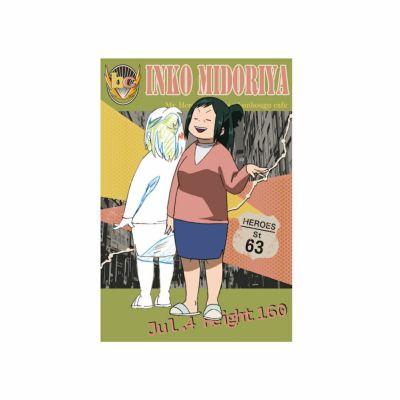 僕のヒーローアカデミア　Vintage American Road Motif　ポストカード　緑谷引子
