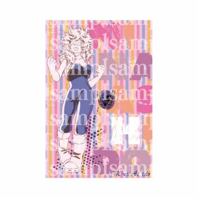 僕のヒーローアカデミア　Heroes&villains pattern and Color　ポストカード　芦戸三奈