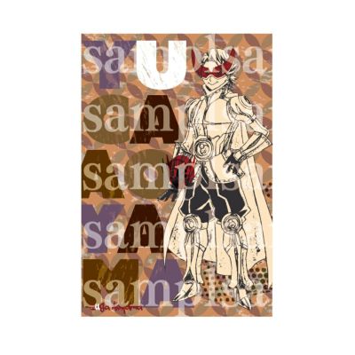 僕のヒーローアカデミア　Heroes&villains pattern and Color　ポストカード　青山優雅