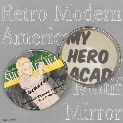 僕のヒーローアカデミア Retro Modern American Poster Motif 缶
