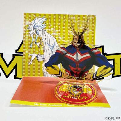 僕のヒーローアカデミア　Heroes&villains pattern and Color　アクリルキーホルダー　オールマイト
