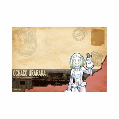 僕のヒーローアカデミア　Retro Modern American Poster Motif　封筒(3枚セット)　麗日お茶子