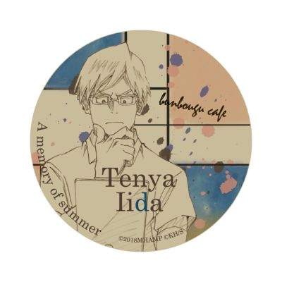 僕のヒーローアカデミア　A memory of summer　76mm缶ミラー　飯田天哉