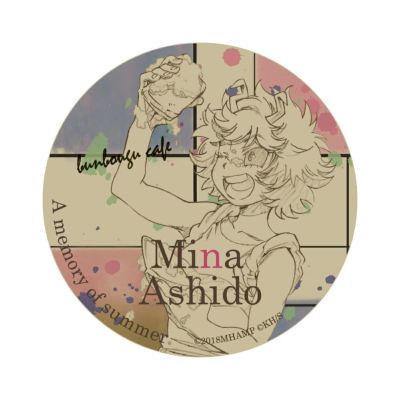 僕のヒーローアカデミア　A memory of summer　76mm缶ミラー　芦戸三奈
