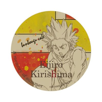 僕のヒーローアカデミア　A memory of summer　76mm缶ミラー　切島鋭児郎
