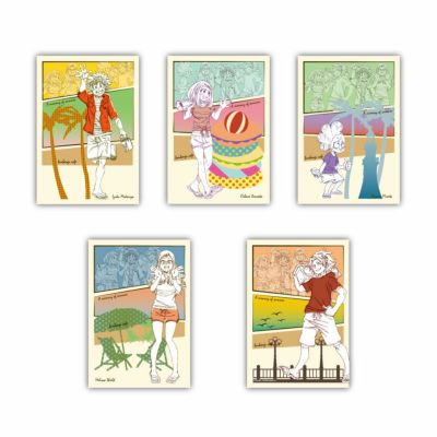 僕のヒーローアカデミア　A memory of summer　ポストカードAグループ（５枚入り）