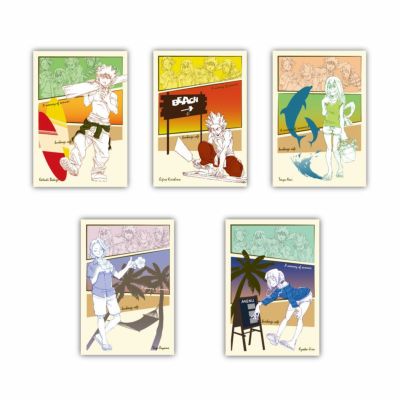 僕のヒーローアカデミア　A memory of summer　ポストカードBグループ（５枚入り）