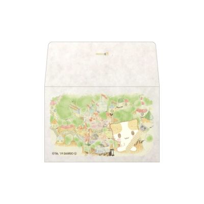 文房具モチーフポストカード43 マシュマロみたいなふわふわ