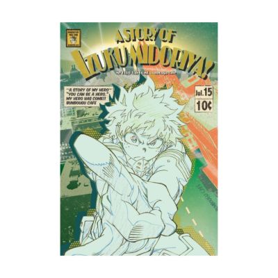 僕のヒーローアカデミア2020 Golden ageモチーフ ポストカード 緑谷出久