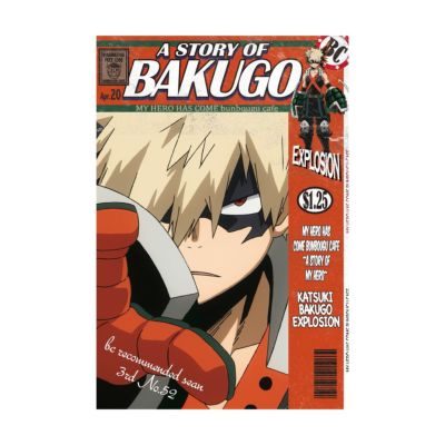 僕のヒーローアカデミア2020 A STORY BOOKモチーフポストカード 爆豪勝己