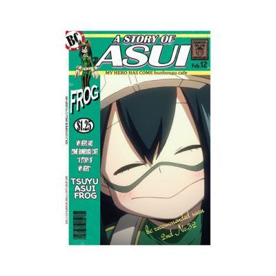 僕のヒーローアカデミア コースター ポストカードセット 蛙吹梅雨 文房具カフェオンラインストア