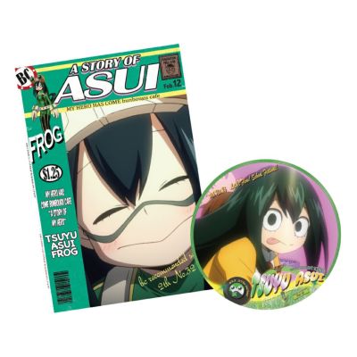 僕のヒーローアカデミア2020　コースター&ポストカードセット　 蛙吹梅雨