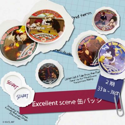 Excellent scene 缶バッジ　2期 33話～38話