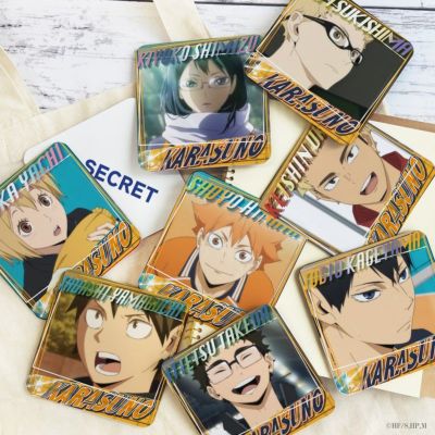 ハイキュー!!　A page of youthコースター　ランダム販売　烏野2グループ