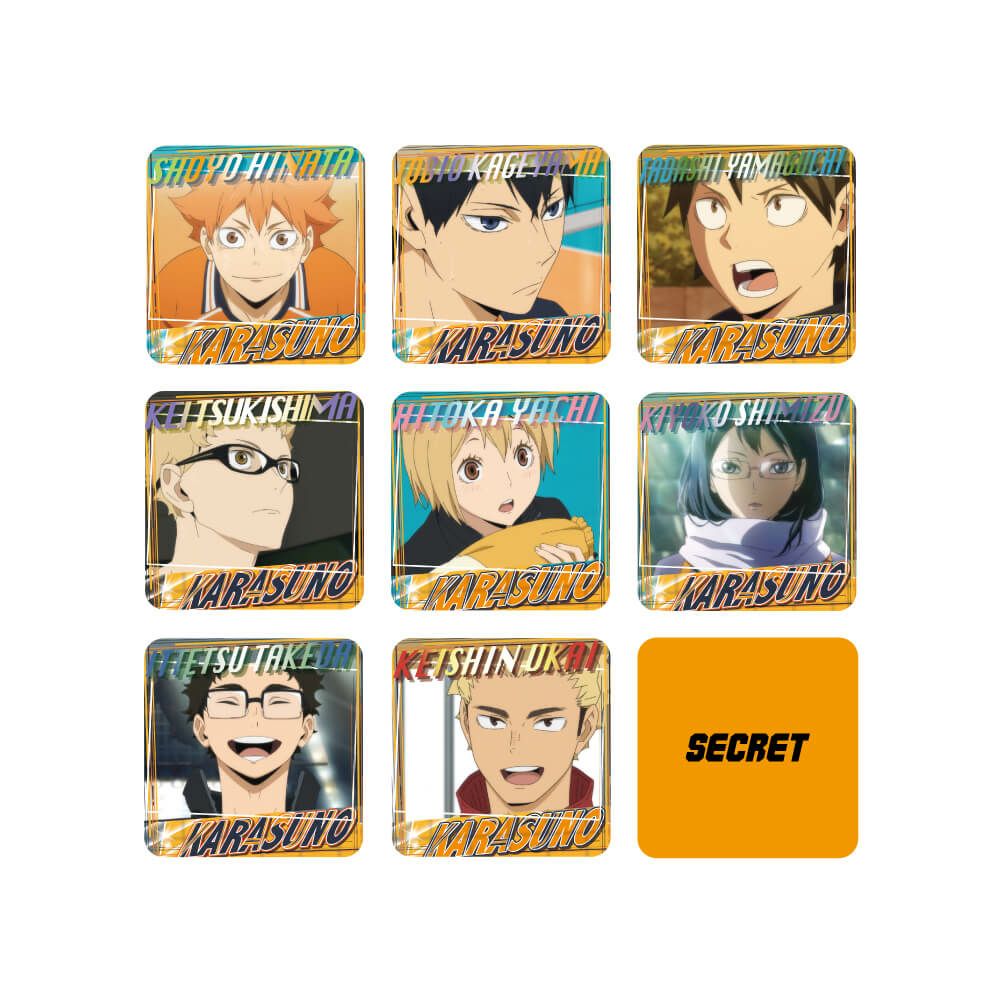 10月中旬 順次発送 ハイキュー 21a Page Of Youth コースターランダム販売 烏野2グループ 文房具カフェオンラインストア