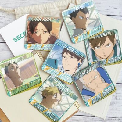 ハイキュー!!　A page of youthコースター　ランダム販売　青葉城西・角川学園・伊達工業