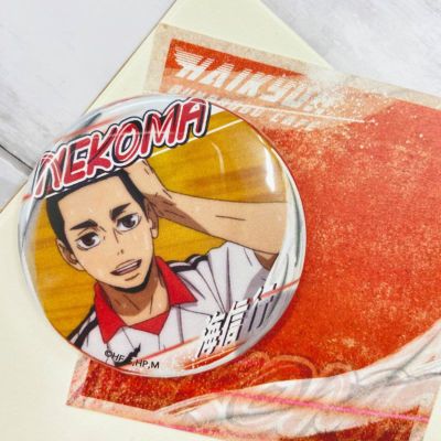 ハイキュー 宮治 アニメイトカフェ サマースタイル 缶バッジ