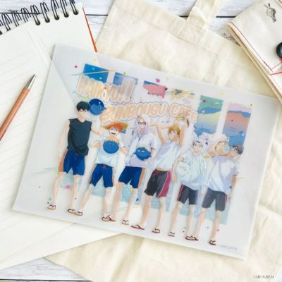ハイキュー!!2021　カラービーチモチーフ　クリアファイル　キービジュアル