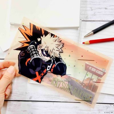 僕のヒーローアカデミア ヒーローズロードモチーフ チケットケース　爆豪勝己