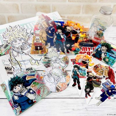 僕のヒーローアカデミア ヒーローズロードモチーフ お家でコラボカフェセット　緑谷出久