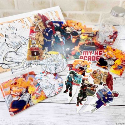 僕のヒーローアカデミア ヒーローズロードモチーフ お家でコラボカフェセット　エンデヴァー
