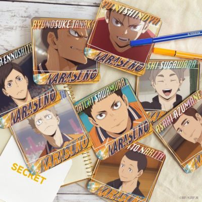 ハイキュー!!2021A page of youth　コースターランダム販売　烏野1グループ