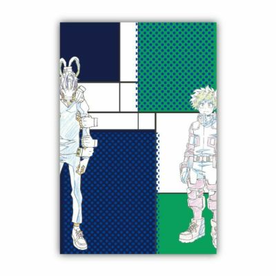 僕のヒーローアカデミア　ペアポストカード　緑谷出久＆死柄木弔