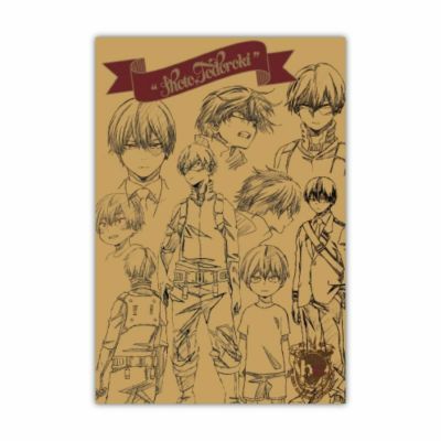 僕のヒーローアカデミア 設定画いっぱいポストカード 轟焦凍