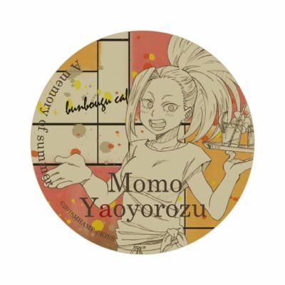 僕のヒーローアカデミア　A memory of summer　76mm缶ミラー　八百万百