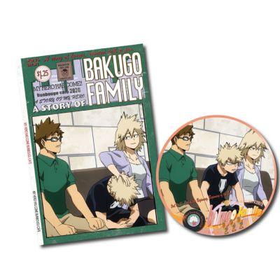 僕のヒーローアカデミア2020 コースター&ポストカードセット 爆豪勝/光