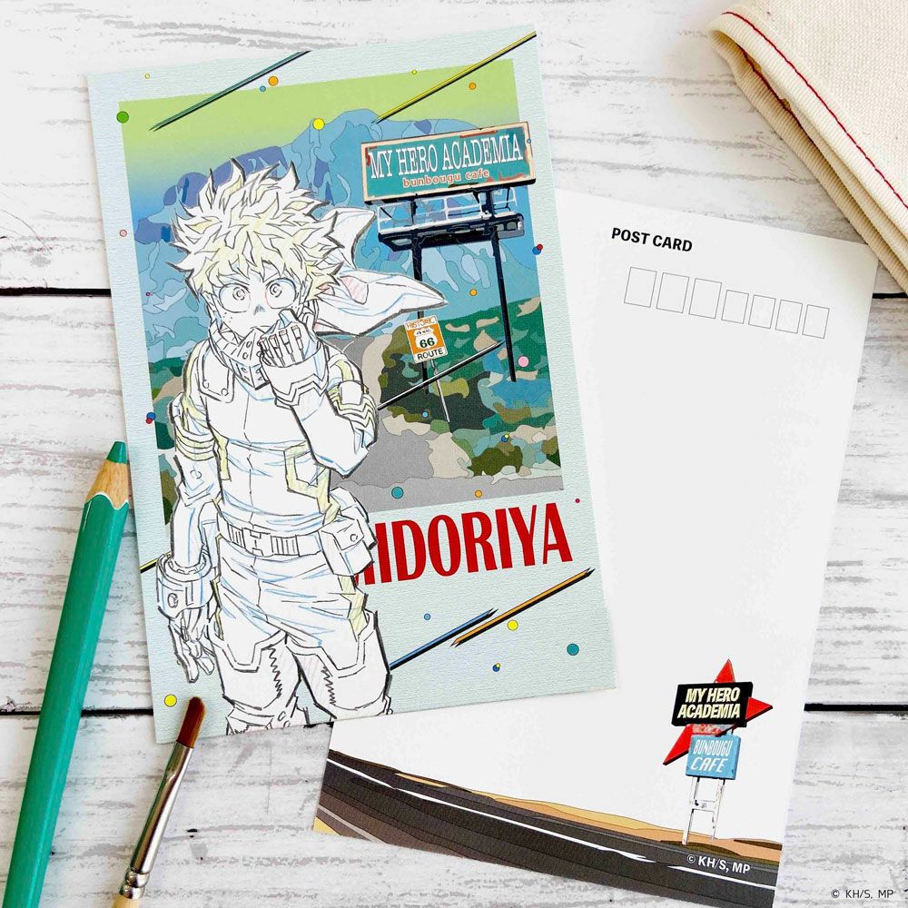 緑谷出久 僕のヒーローアカデミア ポストカード　20枚 僕のヒーローアカデミア ポストカード 緑谷出久 | 文房具カフェ