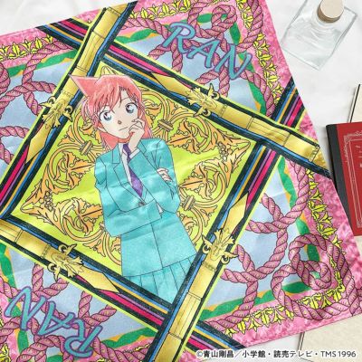名探偵コナン サテン風大判マルチクロス ヴィクトリアンシリーズ 毛利蘭