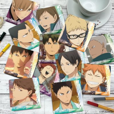 ハイキュー!!　コースターランダム販売　グループ宮城　(単品)