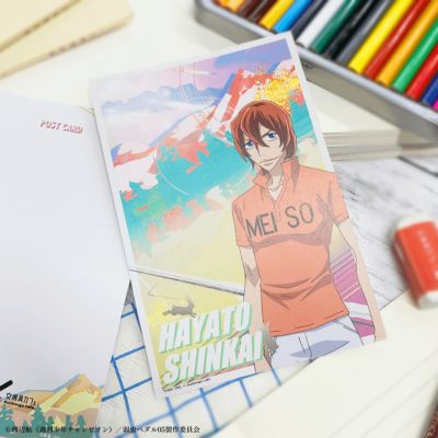 TOHO animation×文房具カフェ　弱虫ペダル　ポストカード　新開隼人