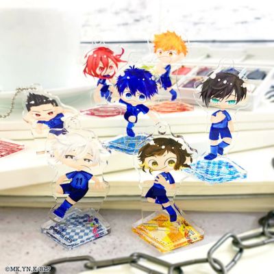 ブルーロック×文房具カフェ 文カフェ絵チュード アクリルキーホルダーランダム販売
