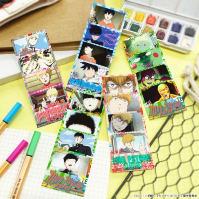 モブサイコ100×文房具カフェ  場面写シール