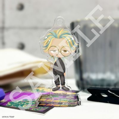 東京リベンジャーズ×文房具カフェ 文カフェ絵チュード アクリルキーホルダー  グループ肆 灰谷 竜胆