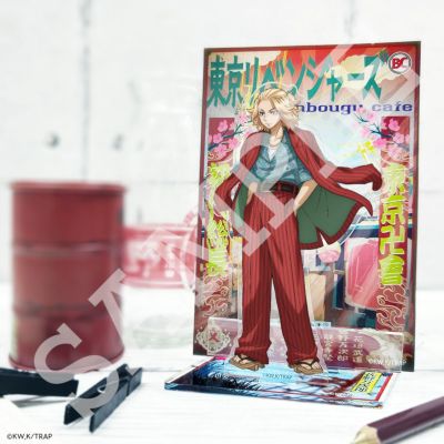 東京リベンジャーズ×文房具カフェ レトロサインモチーフ ジオラマアクリルスタンド 佐野 万次郎