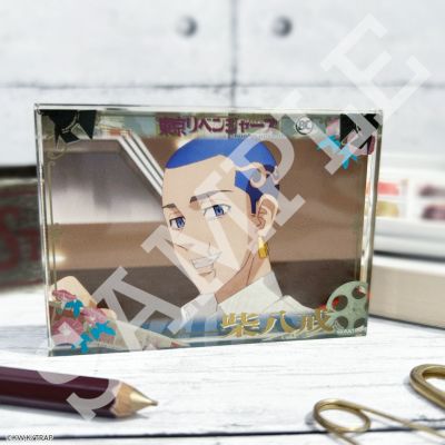 東京リベンジャーズ×文房具カフェ レトロシアターモチーフ アクリルブロック 柴 八戒